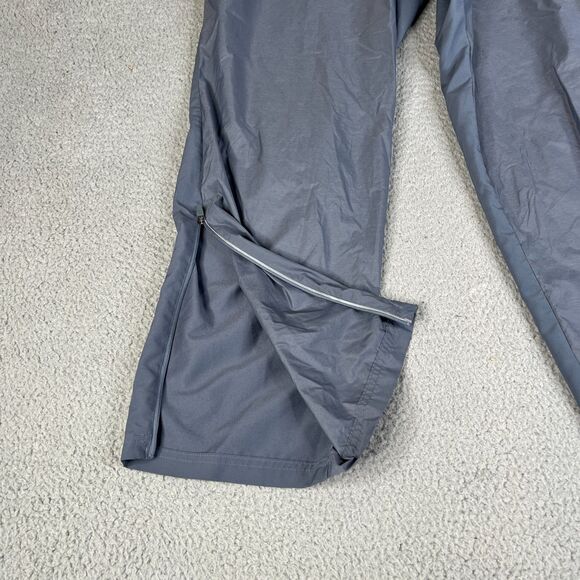 Adidas Track Pants Men 2XL Gray Zip Ankles Joggers Performance Training Athletic - Picture 5 of 15